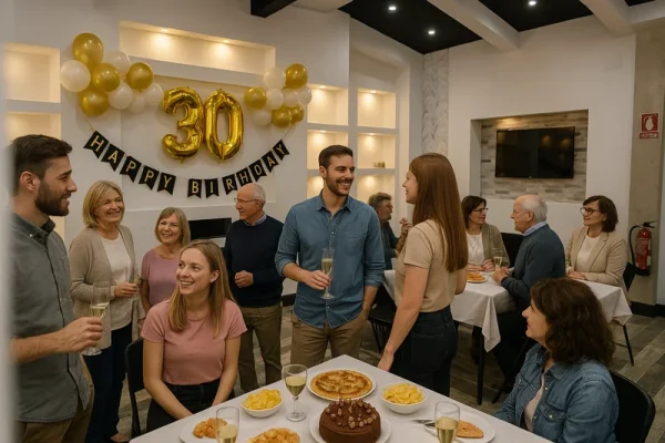 alquilar local cumpleanos san vicente del raspeig cumple 30 de pie